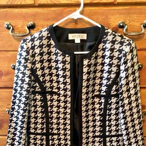 Kasper Petite  Black & Gray Blazer